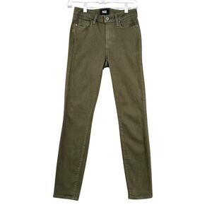 PAIGE Olive Ankle & Cropped Jeans Skinny